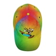 thumbnail image 4 of Unisex Running Goofy Colorful Adjustable Sports Dad Hat Trucker Baseball Cap For Running Outdoor Travel, 4 of 5