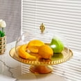 thumbnail image 1 of Iron Dessert Display Stand with Lid | Acrylic Cake & Snack Tray for Home Kitchen or Party Table, 1 of 6