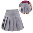 thumbnail image 4 of lionlar Robe de tennis de cheerleader Athlétique Jupes dirndl Gris P, 4 of 9