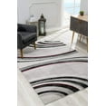thumbnail image 3 of Rug Branch Montage Modern Area Rug Abstract - Grey / Gray - VE1888GY28, 3 of 7