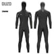 thumbnail image 4 of Traje de neopreno de 3 mm para hombre, ropa de buceo de manga larga gruesa, traje de baño de neopreno para pesca submarina, surf, snorkel, traje de navegación, equipo de playa, 4 of 5