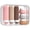 Earthy Tones, variant on HonorHut Travel Silicone Bottles Set Portable Refillable Travel Essentials with Toiletry Bag LeakProof Squeezable Toiletry Containers Accessories Colorful