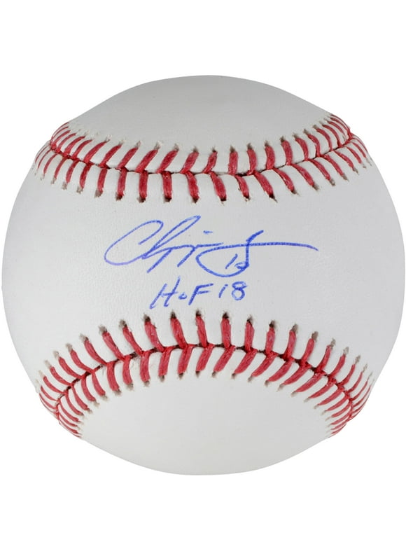 Chipper Jones Atlanta Braves Autographed Baseball with "HOF 18" Inscription - Fanatics Authentic Certified