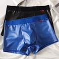 thumbnail image 4 of Athletic Briefs for Men Solid Color Breathable Wicking Underwear Workout Casual Blue M, 4 of 4
