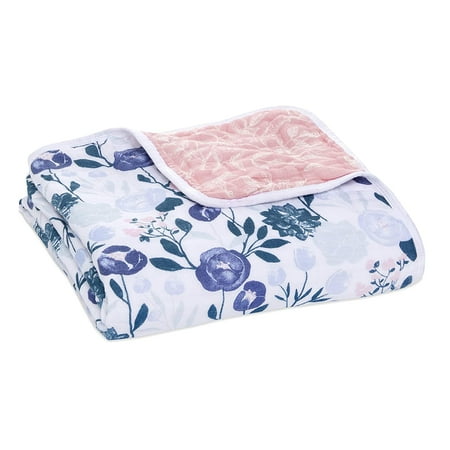 UPC: 0842332149596 | Aden + Anais™ Essentials   Cotton Muslin Baby Blanket  Flowers Bloom  Girls  Infants