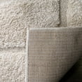 thumbnail image 4 of SAFAVIEH Memphis Alden Brick Layout Shag Area Rug, Cream/Beige, 4' x 6', 4 of 6