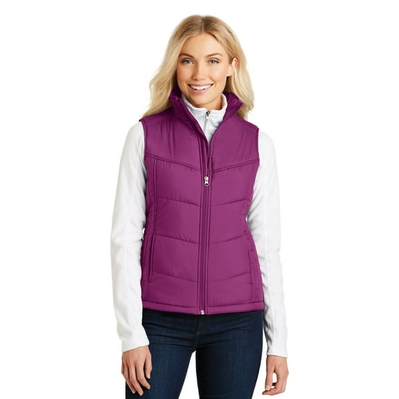 Port Authority Women's Puffy Vest. L709