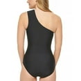 thumbnail image 3 of Calvin Klein BLACK One-Shoulder Starburst One-Piece Swimsuit, US 6, 3 of 4