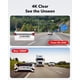 thumbnail image 3 of REDTIGER Dash Cam Delantero Trasero, Cámara de Tablero Full HD 4K/2.5K para Autos, Tarjeta SD de 32GB Gratis, GPS Wi-Fi Incorporado, Pantalla IPS de 3.18", Visión Nocturna, Gran Angular de 170°, WDR,, 3 of 3