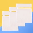 thumbnail image 3 of 3pcs Fine Mesh Laundry Bags Zippered Washing Bags Delicates Protection Bags for Underwear Lingerie, 3 of 7