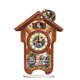 thumbnail image 1 of Reloj Artístico Acrílico Cgtredaw 5D Cabaña Gato, 1 of 9