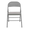 thumbnail image 1 of Silla Plegable Mainstays 78 x 46 x 50 cm de Metal Gris, 1 of 4