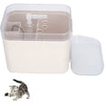 thumbnail image 1 of Pet Drinking Fountain, Automatic Household Inclined Design Pet Water Feeder USB Charging 2L Capacity Floor with Power-off  for Cat for Dog USB Interface 5V Double Bowl,USB, 1 of 8