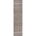 thumbnail image 3 of JONATHAN Y SANTA MONICA 2 x 8 Runner Rug, Kafel Tribal Bohemian - Brown/Beige, SMB130B-28, 3 of 10