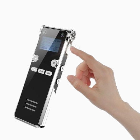 Voice Activated Usb Recorder Digital Voice Recorder Voice Activated Recorder for Lectures, Meetings, Interviews, Mini voice Recorder USB Charge, MP3 ()