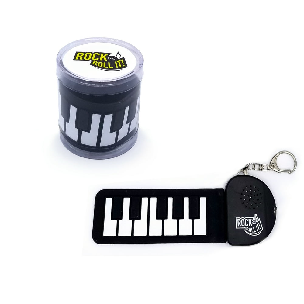 Rock And Roll It Micro Piano. The Original Mini Size Black & White