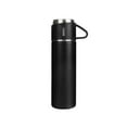 thumbnail image 1 of Matsuzay Frasco de vacío de acero inoxidable de 500ml, taza para el hogar, la escuela, la oficina, viajes, deportes, botella de agua, leche, Teteras Negro, 1 of 6