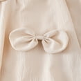 thumbnail image 4 of MEZZALL Toddler Kids Baby Girls Solid Color Sleeveless Bowknot Summer Casual Dress Princess Dresses Relaxed Fit Baby Wear, 4 of 7