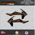thumbnail image 4 of Kalair GFX Graphics Kit for KTM ENDURO 150XC-W, 250XC-W, 300XC-W, 250EXC-F, 350EXC-F and 500EXC-F (2017-2019) Orangecrew Series, 4 of 5