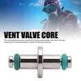 thumbnail image 3 of Núcleo De Válvula De Manguera De Alta Presión, Núcleo De Válvula De Ventilación De Buceo Diseño Compacto Estructura Sellada Resistente A La Oxidación Uso Versátil Para, 3 of 7