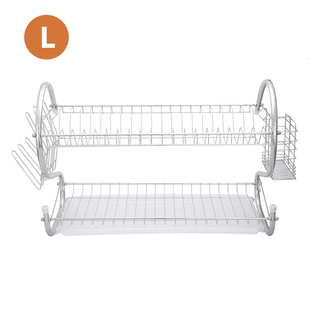Private Jungle Multifunctional S-shaped Dual Layers Bowls & Dishes & Chopsticks & Spoons Collection Shelf Dish Drainer Private Jungle Multifunctional S-shaped Dual Layers Bowls & Dishes & Chopsticks & Spoons Collection Shelf Dish Drainer