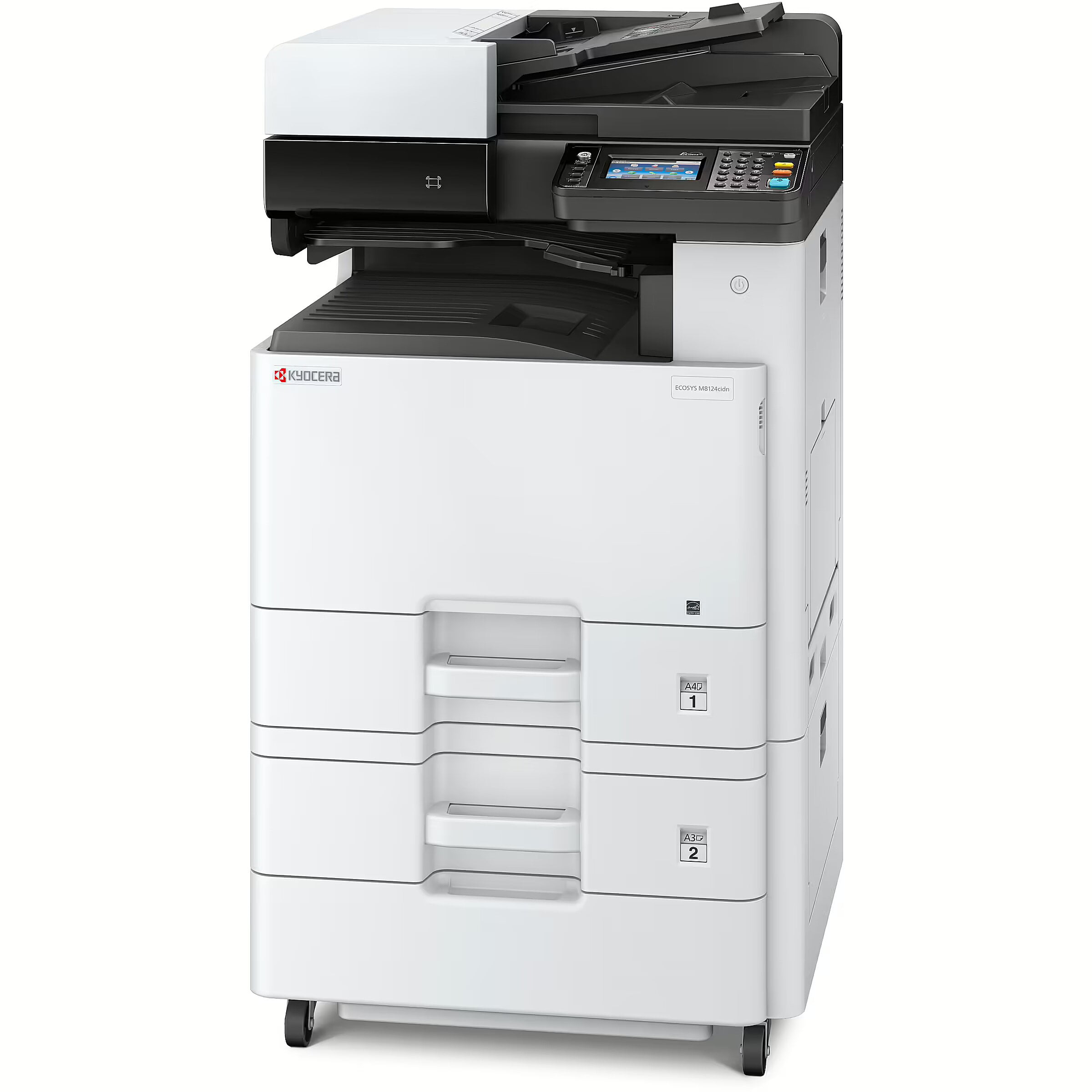 Kyocera ECOSYS M8124cidn - Color / Laser MFP Printer Copier / 11x17 24ppm