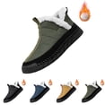 thumbnail image 4 of NOKIO Men'S Fleece-Lined Winter High-Top Boots Men'S Snow Boots Men'S High Top Snow Boots Fashion Casual Trainers Breathable Flat Casual Shoes Winter Padded Warm Men'S Boots Men'S Cotton Winter Boots, 4 of 5