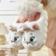 thumbnail image 2 of Zapatillas de algodón para niños de Disney Mary Cat, lindas zapatillas antideslizantes cálidas para el hogar para padres e hijos, 2 of 5