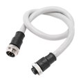thumbnail image 3 of Riousery 19.7 inches / 0.5m Backbone Cable 7/8in Thread 5pin Male to Female Connector Waterproof Universal for Motor Rail Transit, 3 of 9