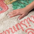 thumbnail image 3 of Addison Rugs Dream Shag Premium Machine Washable Transitional Truck & Tree Red Round Rug, 8' x 8', 3 of 8