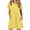 Yellow, variant on Short Sleeve Shirts for Women Women’S Casual Summer T Shirt Dress Loose Short Sleeve Tunic Dress with Pockets for Women Loose Summer Dress for Women T Shirt Dress Women