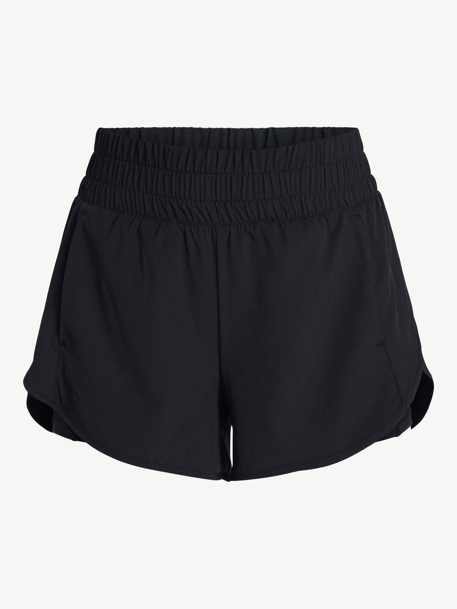 Avia Women's and Women's Plus Running Shorts with Bike Liner, 3" Inseam, Sizes XS-4X