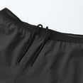 thumbnail image 4 of Aimik Men's Athletic Shorts Contrast Wide Waistband Drawstring Lightweight Summer Shorts for Jogging Training Daily Gym Sports, 4 of 6