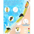 thumbnail image 4 of czcpp-Snorkel Set Adult Kids, Anti-Fog Adjustable Panoramic View Snorkel Mask Dry Top Snorkel Kit, Scuba Diving Gear for Snorkeling Diving Swimming Travel, 4 of 4