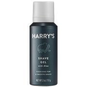 (2 Pack) Harrys Mens Travel Size Shave Gel - 2 oz (2 pack)