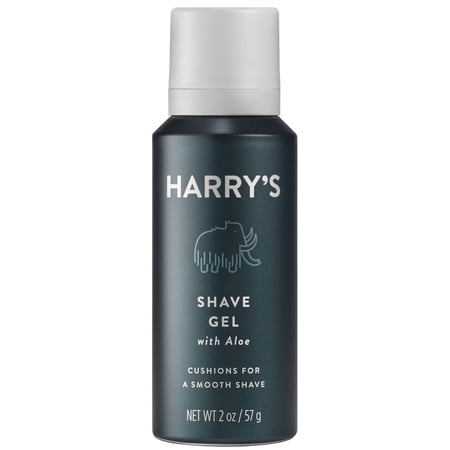 (2 Pack) Harrys Mens Travel Size Shave Gel - 2 oz (2 pack)