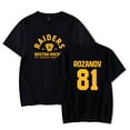 thumbnail image 2 of Heated Rivalry Merch Rozanov 81 Print T-Shirt – Unisex O-Neck Short Sleeve Fashion Tee, Casual Streetwear Top for TV Series Fans, 2 of 6