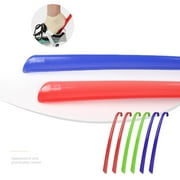 1pc Extra Long Handled Plastic Shoe Horn Remover Disability Mobility Aid Flexible Stick