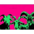 thumbnail image 2 of Warren, Annie 18x15 Black Ornate Wood Framed with Double Matting Museum Art Print Titled - Pop Art Farm II, 2 of 4