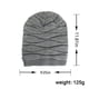 thumbnail image 2 of Qarigey Gorro de punto, gorro cálido de Color sólido, cómodo, transpirable, de fibra acrílica, para otoño e invierno, gorros para la cabeza para Sombreros Gris Qarigey AP013442-03, 2 of 6