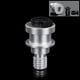 thumbnail image 1 of Abrazadera de pinza Bowden para disipador de calor V6, tubo con clip para impresora 3D, piezas directas, control remoto, color negro, 1 of 5