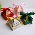 thumbnail image 2 of Caja de dulces con forma de pagoda, regalo de recuerdo, cajas de chocolate con cintas, boda, cumpleaños de niños, baby shower, suministros para fiestas, 8,5 x 3,5 x 7 cm, 2 of 5