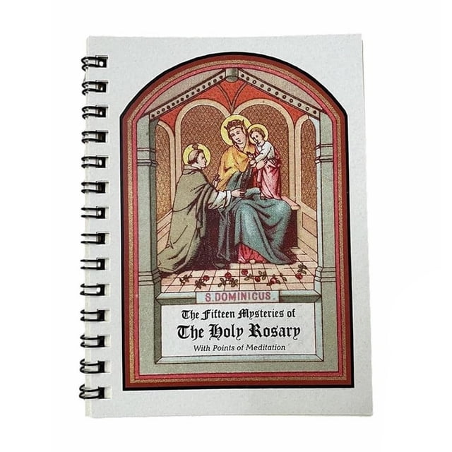 Under 10 Notebook Pocket Size Rosary Meditation Book Rosary Booklet Catholic The Rosary The Prayer That Saved My Life Scriptural Rosary Prayer Book Catholic