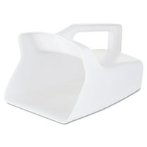 Bouncer 64 oz. Bar/Utility Scoop - White