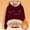 RD2, variant on Womens Fleece Sherpa Sweatshirt Long Sleeve Hooded Sweatshirt Warm Hoodies (Coffee M)