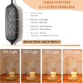 thumbnail image 3 of NONVJJ Candle Warmer Lamp, Timer & Dimmable, Retro Style, Multicolor, Iron, Compatible with Various Candles, 3 of 8
