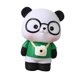 thumbnail image 4 of Alcancía con escultura de panda, decoración decorativa para San Valentín, linda alcancía. Verde, 4 of 9