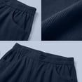 thumbnail image 4 of BUIGTTKLOP Corduroy Pants for Women Fall Winter High Waisted Lounge Pants Straight Wide Leg Loose Fit Trousers, 4 of 6