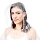 thumbnail image 5 of Ponchos de emergencia desechables de plástico transparente con capucha Juvale (para mujer), talla regular, 5 of 8