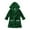 Green, variant on Godderr Kids Toddlers Girls Fleece Robes Hooded Bathrobes for Babies Toddlers,Newborn Mid Length Bathrobes Robe Toddler Night-Robe Soft Coral Fleece Pajamas for 9M-9Y